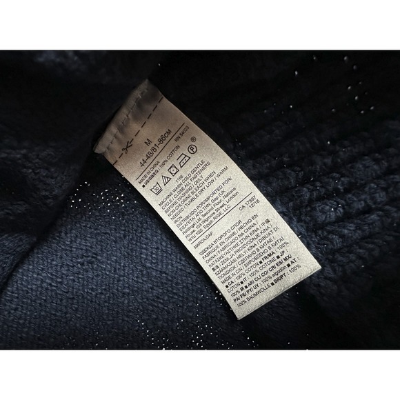 Gap Cardigan Sweater Men's Medium Shawl Collar Thick Knit Southwestern Aztec - Picture 8 of 12